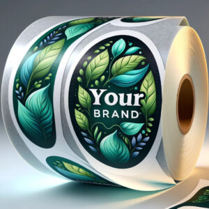 Etiket of sticker model 01