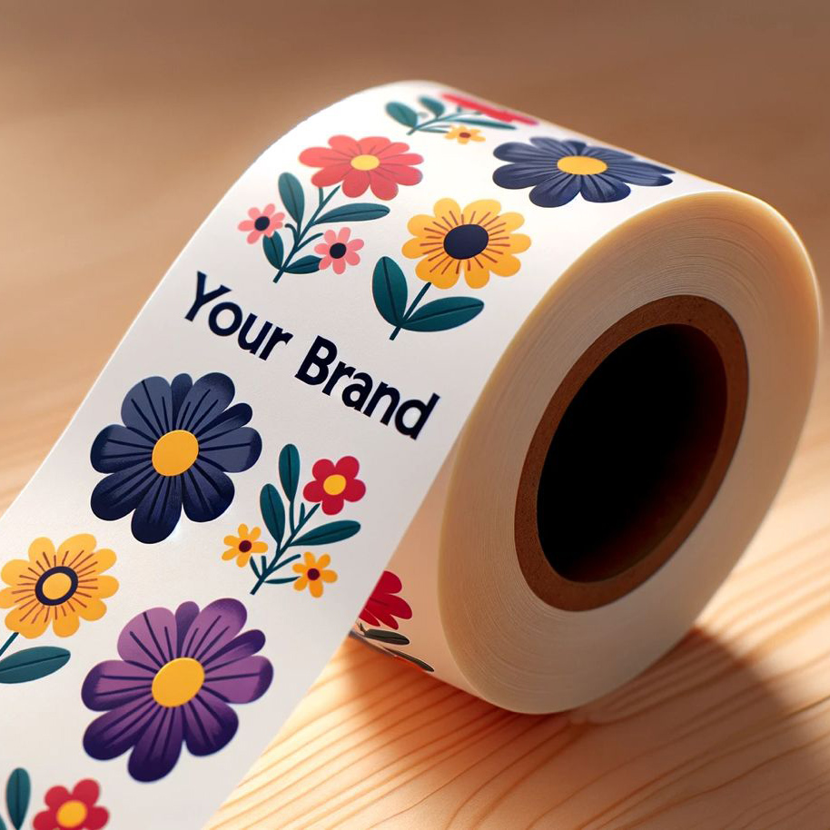 Etiket of sticker model 04